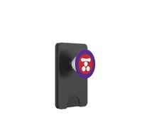 Mori Mon japonés Kamon Blanco Rojo Vector Art PopSockets PopWallet para MagSafe