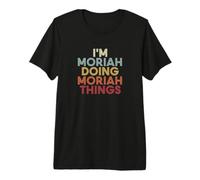 Moriah Name Moriah Personalized Name First Given Camiseta Premium