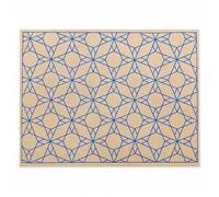 Morigami Pack 500 Manteles Individuales de Papel Kraft Diseño Geometría 30x40 cm, Salvamanteles Desechables para Hostelería, Restaurantes, Eventos y Catering, 70 g/m²