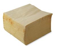 MORIGAMI SER42207689 Servilleta 40x40, 2 capas, pliegue 1/4, 50 servilletas, 2 capas lisa con cenefa, Crema