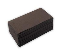 Morigami Servilleta 40x40, Airlaid, pliegue 1/8, 30 servilletas, Chocolate
