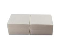 Morigami, Servilleta de Papel Tamaño Cocktail, Pliegue 1/4, Punta Punta, 150 servilletas, Blanco