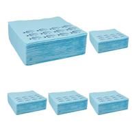 MORIGAMI Servilleta Marítimo peces, 40x40, 2 capas, pliegue 1/4, 50 servilletas, punta-punta, Marítimo peces (SER42118099) (Paquete de 5)