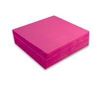 MORIGAMI Servilletas de Papel 40x40 cm Punta Punta - 200 Unidades, 2 Capas, Alta Absorción, para Hostelería, Eventos y Restaurantes, Color Fucsia