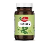 Moringa BIO 400mg El Granero 90 Cap. - Pack de 2, Formato Ahorro de Extracto de Hoja de Procedencia Orgánica, Rico en Nutrientes, Vitaminas y Aminoácidos para el Tono Vital
