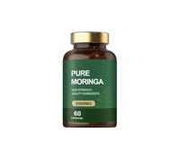 Moringa biologica, 60 conteggi con polvere di foglie di pura moringa, per energia e vitalità quotidiane,1PCS