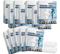 Moringa Metabolic Soporte Nano Microneedle Parche Berberina & AMPK,10-N-1,parche adelgazante,parches de berberina (7 piezas)