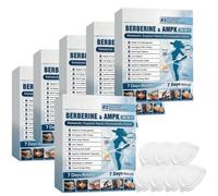 Moringa Metabolic Soporte Nano Microneedle Parche Berberina & AMPK,10-N-1,parche adelgazante,parches de berberina (7 piezas)