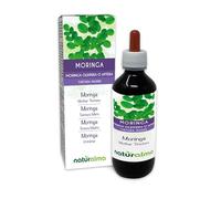 Moringa (Moringa oleifera o Moringa aptera) hojas Tintura Madre sin alcohol Naturalma - Extracto líquido gotas 200 ml - Complemento alimenticio - Vegano