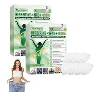Moringa NAD+ 10 en 1 parches de microneedling parches, moringa x berberina, para deshacerse rápidamente del abdomen, eliminar el abdomen, tonificar las piernas, tiritas ligeras y tonificadoras para