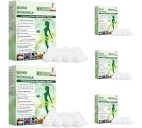 Moringa x Tiritas de berberina, Moringa NAD+ 10 en 1, parches de microneedling, nano microagujas, parche de cuidado agradable para la piel para uso externo, fácil de usar, reafirmante del cuerpo (5