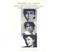 morire callando tres poetisas judias (montesinos)