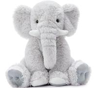 MorisMos Elefante Peluche Grande 50cm, Gris Elefante Juguete de Peluche Animales Suave Kawaii, Elephant Teddy Regalos Bonito para Niñas Niños Novia Madre San Valentin Cumpleaños Navidad