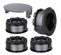 Moritale Bobina de Hilo para BOSCH UniversalGrassCut Cortabordes 18 18-26 18-260 F016800570 Repuestos Desbrozadora (4 piezas)