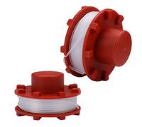 Moritale Bobina de Hilo para Einhell GE-CT 36/30 Li E SOLO AGILLO 36/255 BL AGILLO 18/200 línea de Carretes Repuestos Desbrozadora (2 piezas)