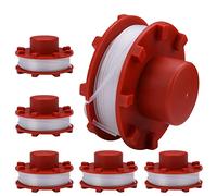 Moritale Bobina de Hilo para Einhell GE-CT 36/30 Li E SOLO AGILLO 36/255 BL AGILLO 18/200 línea de Carretes Repuestos Desbrozadora (6 piezas)