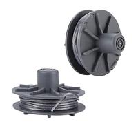 Moritale Bobina de Hilo para Gardena 5307-20 Art 8846-8848 Art 9805-9809 Cortabordes Repuestos Desbrozadora (2 piezas)