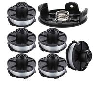 Moritale Bobina de Hilo para Makita LIDL Akku DUR181 DUR141 DUR180Z DUR181Z 196146-9 195858-1 (6 piezas)