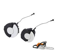 Moritale Tapones de Combustible Tapón de Aceite para Stihl Motosierra MS171 MS181 MS192 MS210 MS240 MS340 S380 MS440 MS880 y más (Tapón de Combustible & de Aceite)