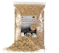 Moritz 1 kg de virutas de ahumar haya fina 0,75-2 mm para ahumar I ahumado en frío de pescado, carne, salchichas, queso, verduras, también para barbacoa, asado