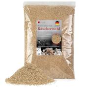 Moritz 2,5 kg de serrín para ahumar haya fina 0,5 - 1 mm, ahumar en frío de pescado, carne, salchichas, queso, verduras, también para barbacoa, barbacoa