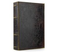 Moritz Funda de libro vintage - escondite secreto en aspecto antiguo - Caja decorativa para joyas y documentos - Caja de almacenamiento oculta 30,2 x 21 x 7 cm - Diseño nostálgico para hogar y oficina