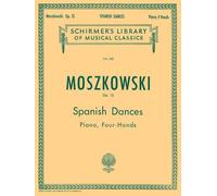 Moritz moszkowski: five spanish dances op.12 (piano duet): One Piano, 4 Hands