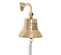 Moritz Titanic 1912 - Campana de barco (latón, 12 cm de diámetro)