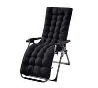 Morkite Cojín Acolchado para Tumbona, con reposapiés, 170 x 50 cm, cojín Acolchado para sillón Relajante, cojín reclinable para Patio, cojín para Tumbona, Acolchado para jardín, Interior y Exterior