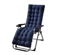 Morkite Cojín Acolchado para Tumbona, con reposapiés, 170 x 50 cm, cojín Acolchado para sillón Relajante, cojín reclinable para Patio, cojín para Tumbona, Acolchado para jardín, Interior y Exterior