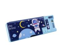 Morkite Estuche para niñas con sacapuntas de calculadora, Organizador de papelería multifunción, papelería única, el Mejor Juego de Regalo de Vuelta a la Escuela para niñas y niños