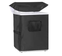 Morkite Funda para congelador Profundo, Cubierta Impermeable con protección UV con Cremallera, Ideal para refrigeradores de Bebidas al Aire Libre e Interior