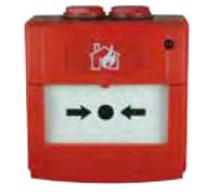 MORLEY W5A-K013 Pulsador manual de alarma estanco para sistemas analógicos Morley