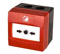 MORLEY WCPSC-MI Pulsador analógico IP67 rearmable con aislador protocolo CLIP