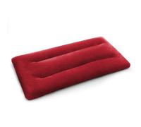 MORLIDEN Almohadilla térmica para microondas, almohadilla térmica para cuello y hombros, almohada de calor húmedo para rodilla, músculos, articulaciones, abdomen, 6 x 12 pulgadas, color rojo vino, 1