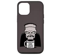 Morning Bad Coffee, Buen Divertido, Espeluznante Monstruo reanimado Carcasa para iPhone 12/12 Pro