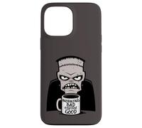 Morning Bad Coffee, Buen Divertido, Espeluznante Monstruo reanimado Carcasa para iPhone 13 Pro MAX