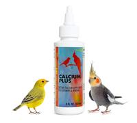 Morning Bird Calcium Plus Liquid Supplement para aves - Frmula de calcio lquido con magnesio y vitamina D3 Suplemento de calcio para todas las aves