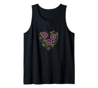 Morning Glory Flores Elegante Floración Jardín Naturaleza Camiseta sin Mangas