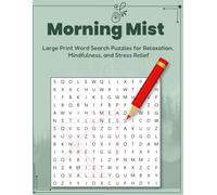Morning Mist: Large Print Word Search Puzzles for Relaxation, Mindfulness, and Stress Relief