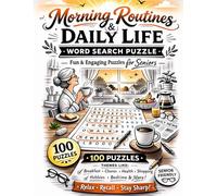 Morning Routines and Daily Life Word Search Puzzle: Fun and Engaging Puzzles for Seniors