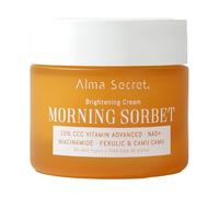 Alma Secret | Morning Sorbet Brightening Cream | Crema Facial Iluminadora con 10% Triple Vitamina C Avanzada y NAD+ | Unifica tono, manchas y glow | Todo tipo de pieles | 50 ml