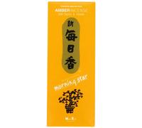 Morning Star, incienso ámbar, 200 varillas y soporte