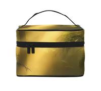 Morning Sunlight in Wilderness - Bolsa de maquillaje de viaje - Organizador portátil de artículos de tocador con compartimentos con cremallera para cepillos, botellas y cuidado de la piel