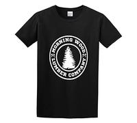 Morning Wood Lumber Company Funny Rude Humorous Blokes Joke Funny T-Shirt Black Mens tee Unisex Shirt L