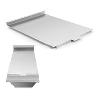 MorningRo 1 freidora comercial cuenta con una tapa interior de acero inoxidable que mide 26.89 pulgadas de largo x 20.31 pulgadas de ancho para evitar derrames, por lo que es adecuada para cocinas
