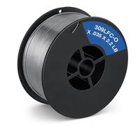 MorningRo E309LFC-O 0.035 x 1.0 kg Bobina de acero inoxidable con núcleo de fundente de alambre de soldadura sin gas, núcleo de flujo de acero inoxidable Mig Wire