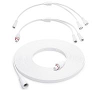 MorningRo Kit de cable de extensión de 32 pies compatible con Govee - Cable de extensión permanente para iluminación exterior compatible con Govee H705a H705b H705c H706a H706b H706c, clasificación