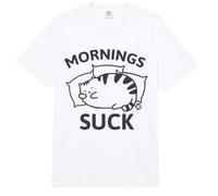 Mornings Suck Cat Nap Comfort Colors Adult Heavyweight T-Shirt