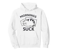 Mornings Suck Cat Nap Sudadera con Capucha